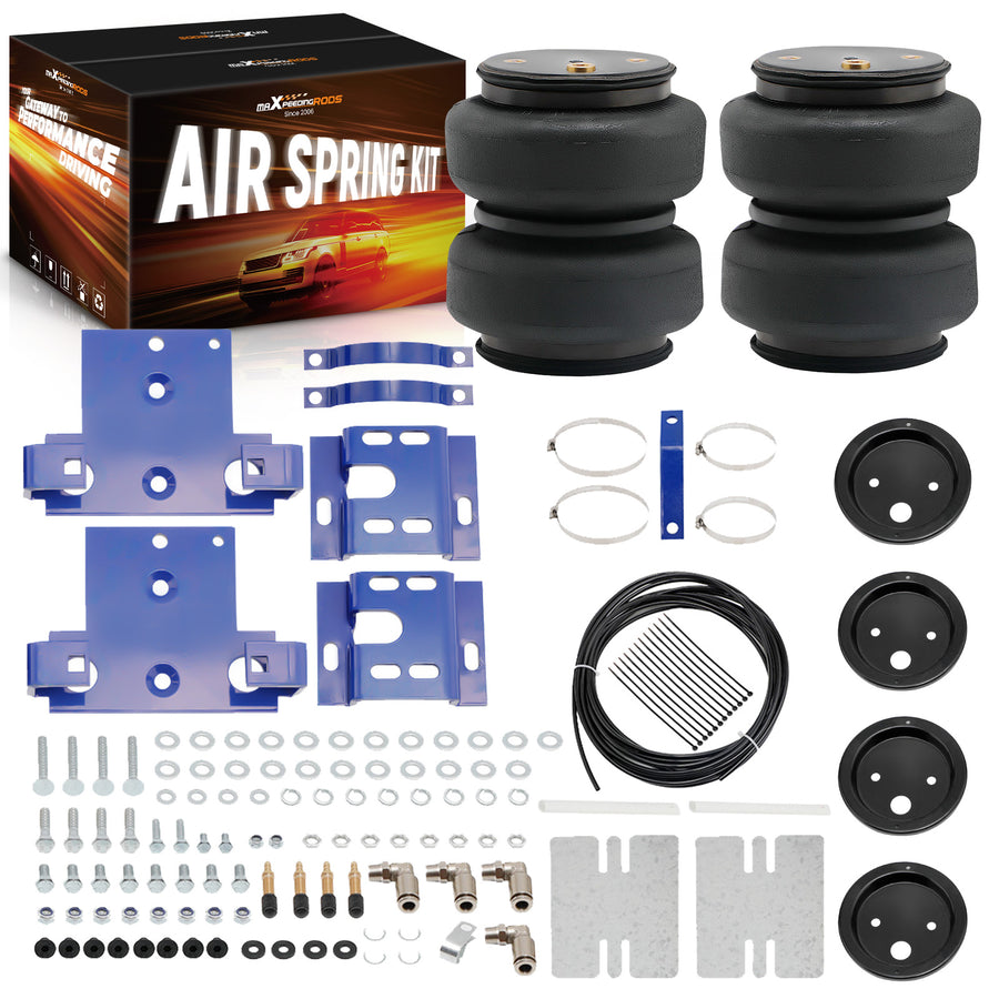 Rear Air Helper 5000 Spring Bag Leveling Kit compatible for GMC Sierra Silverado 2500 3500