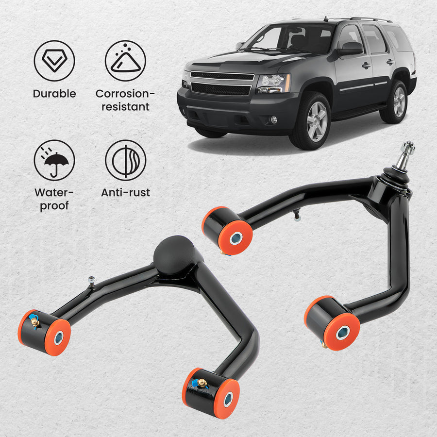 3 Front 2 Rear Lift Kit w/ Control Arms compatible for Chevy Silverado 1500 2007-2014