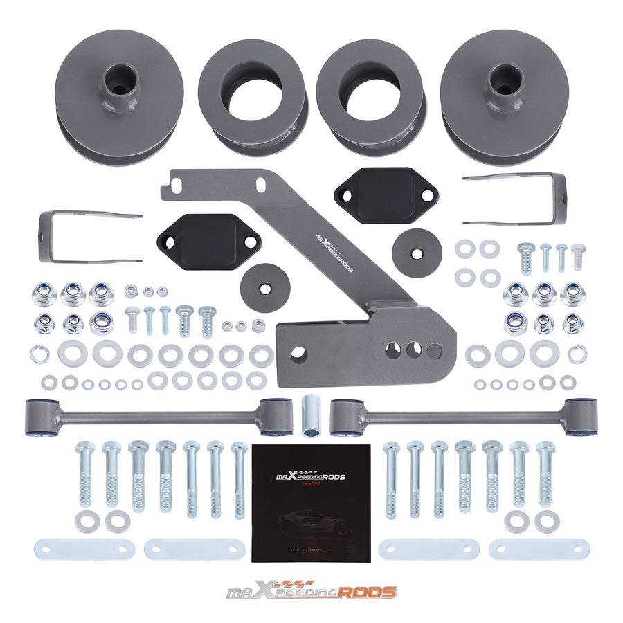 Front 2.5Rear 2 Leveling Lift Kit compatible for Jeep Wrangler JK 2007-2018