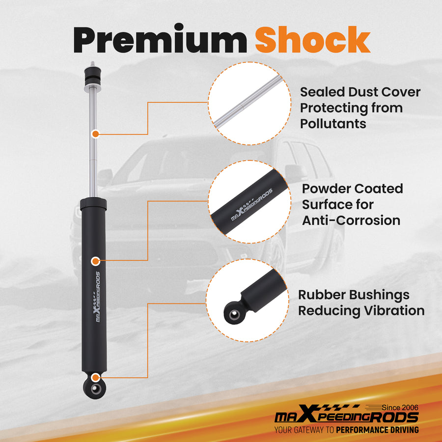 3.25 Lift Kit Complete compatible for Jeep Wrangler JK Unlimited 2007-2018 Front Rear