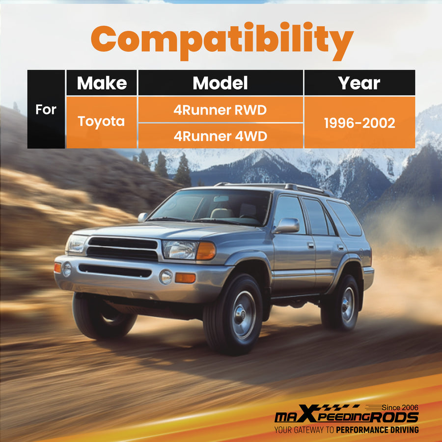 3 Suspension Lift Kit compatible for Toyota 4-Runner 1996 1997 1998 1999 2000 2001 2002