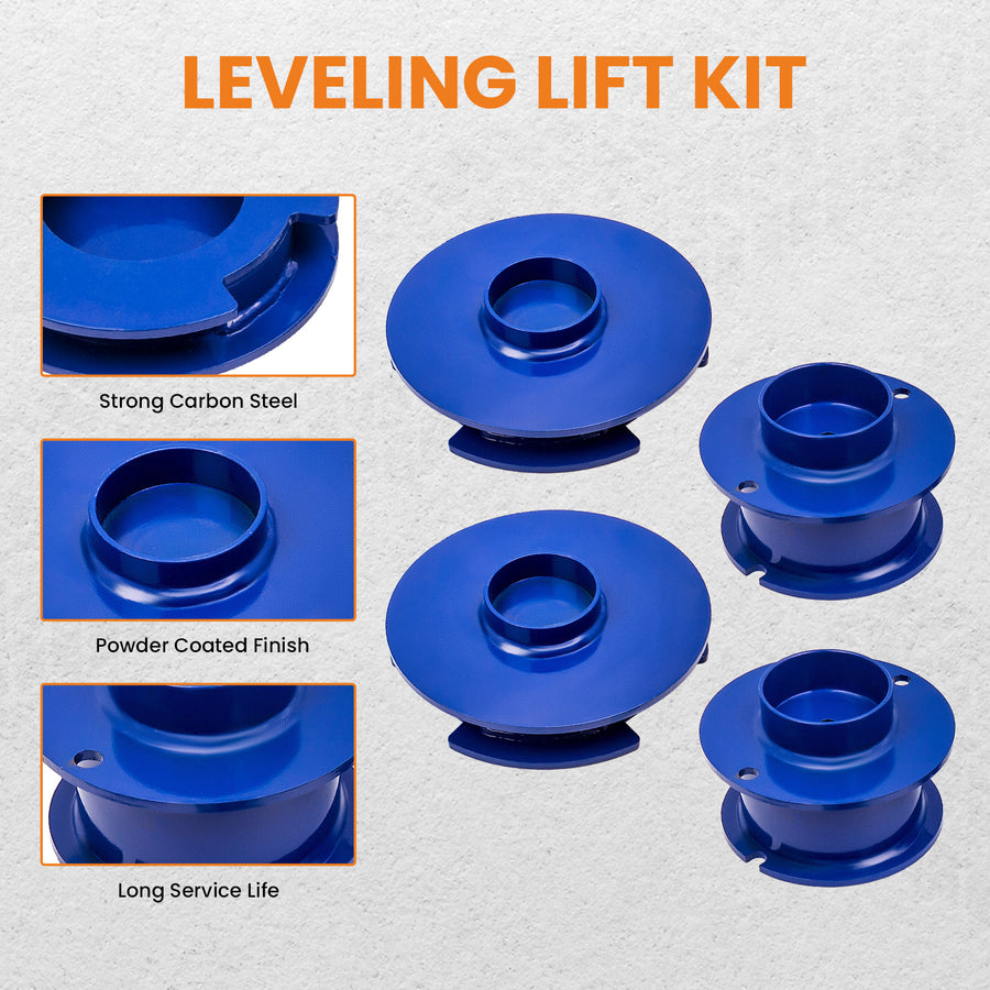 Lift Level Kit 3 Front 1.5 Rear Spacers compatible for Dodge Ram 2500 2014-2019 4x4