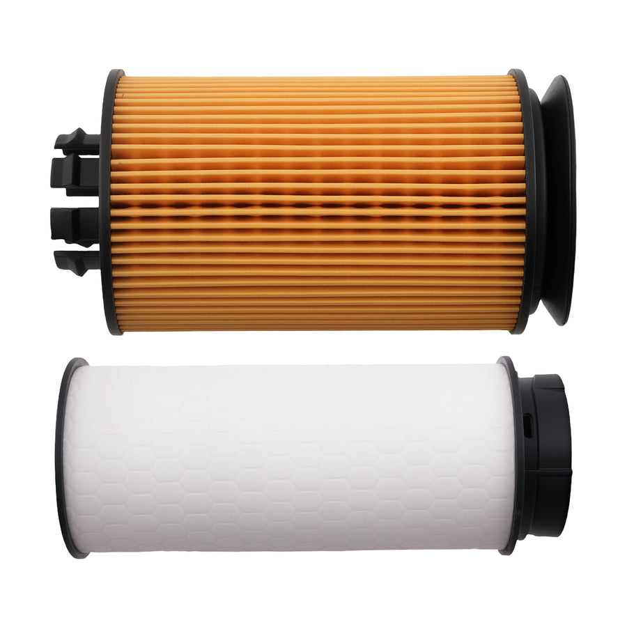 6pc Oil And Fuel Filter Kit compatible for Mitsubishi Fuso Canter FE125 FE160 FE180 2012-17