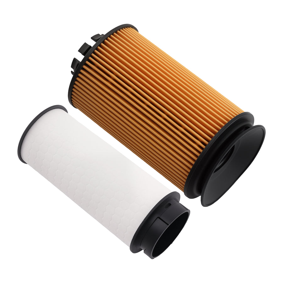 6pc Oil And Fuel Filter Kit compatible for Mitsubishi Fuso Canter FE125 FE160 FE180 2012-17