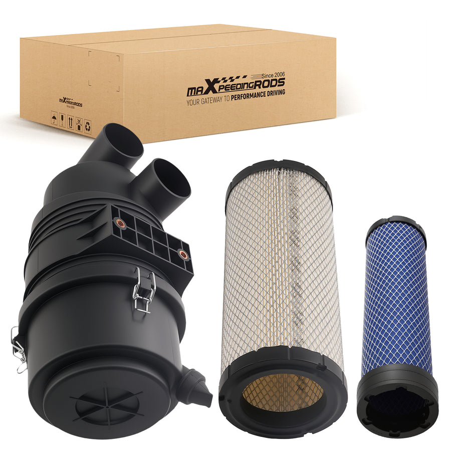 3PCS Air Cleaner Filter compatible for Kubota KX057 KX121-3 U45S U55 Excavator P822769