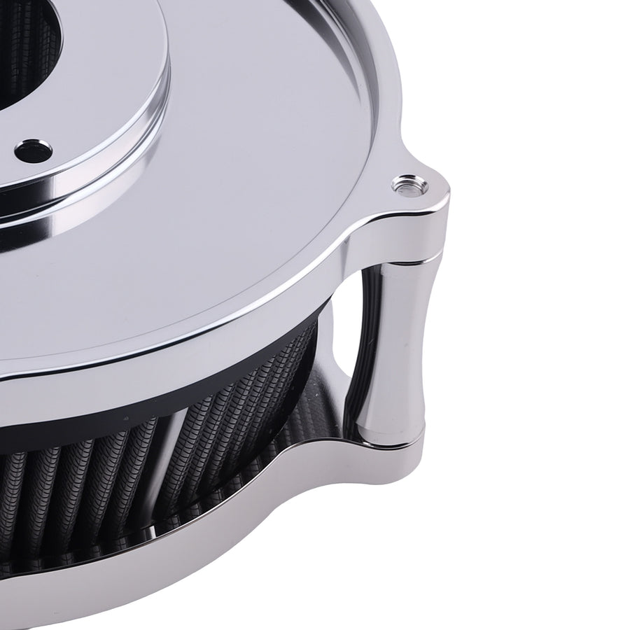 Air Cleaner Filter Aluminium compatible for Harley Touring Street Glide 08-16 Softail 16-17