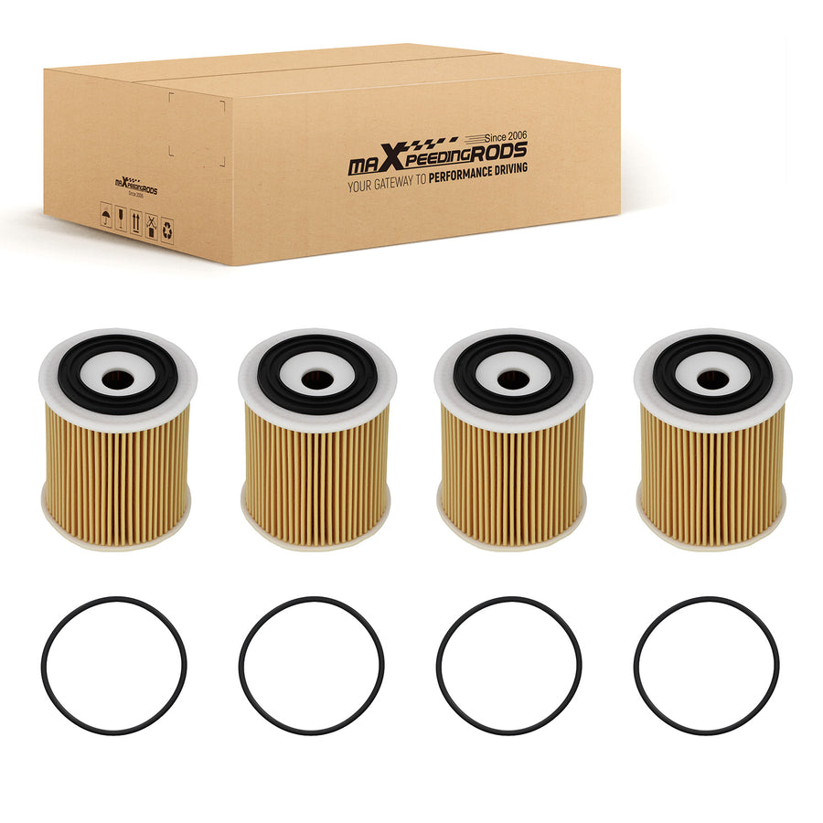 Oil Filter Set compatible for BMW 3 Series 320i 328i 335i 2006-2017 HU816X