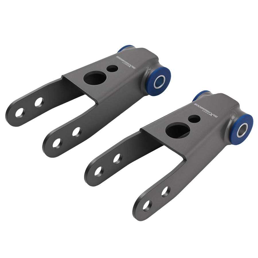 Front 2.5+Rear 1-2 Lift Kit with Shock Extender compatible for Dodge Dakota 1987-2004 2WD