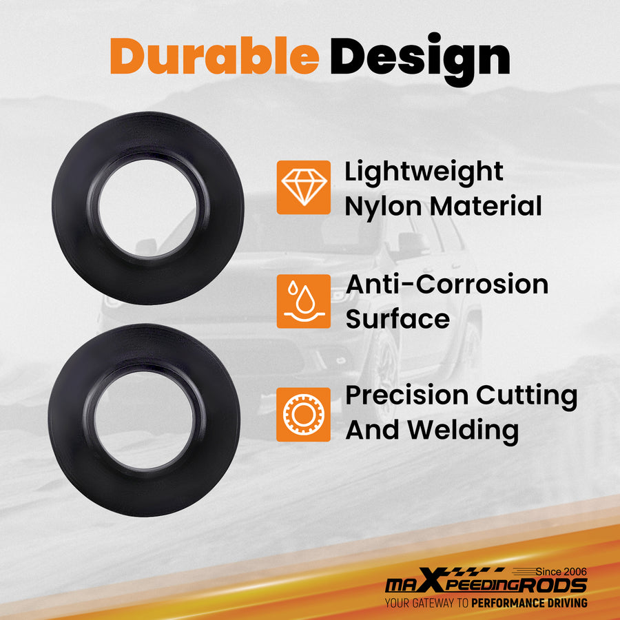 1 Front Leveling Lift Spacer compatible for Jeep Wrangler JK JL 2007-2024 Gladiator