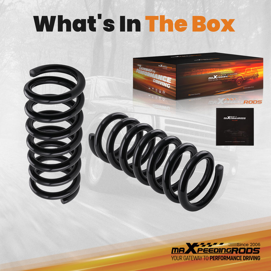 Front 2 Inch Lift Coil Spring compatible for Ford F-150 /Compatible for Lightning 1997-2003 2WD