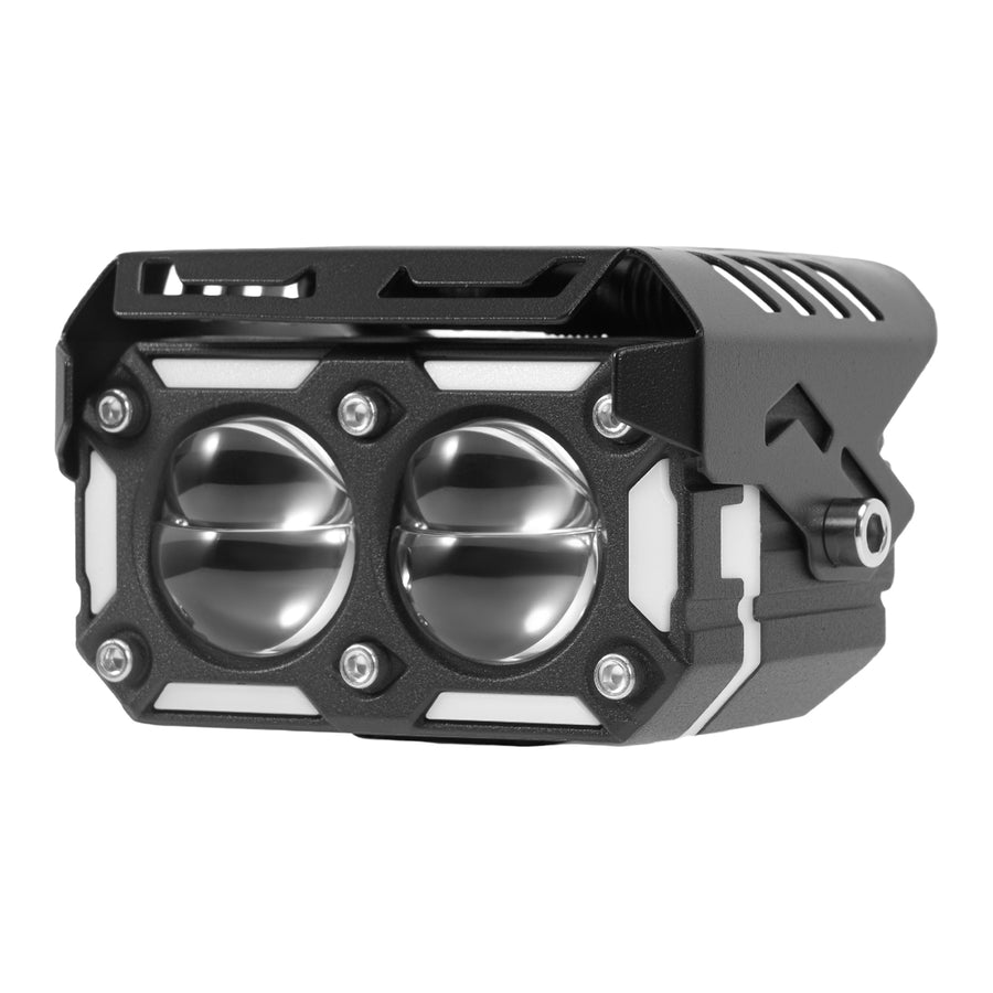 80W Auxiliary Fog Light for Motorcycle Pickup Truck 3200K/6000K 12V
