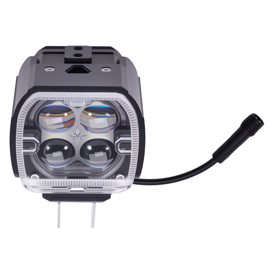2Pack 120W Motorcycle LED Driving Work Light Spot Light for Offroad Fog Lights