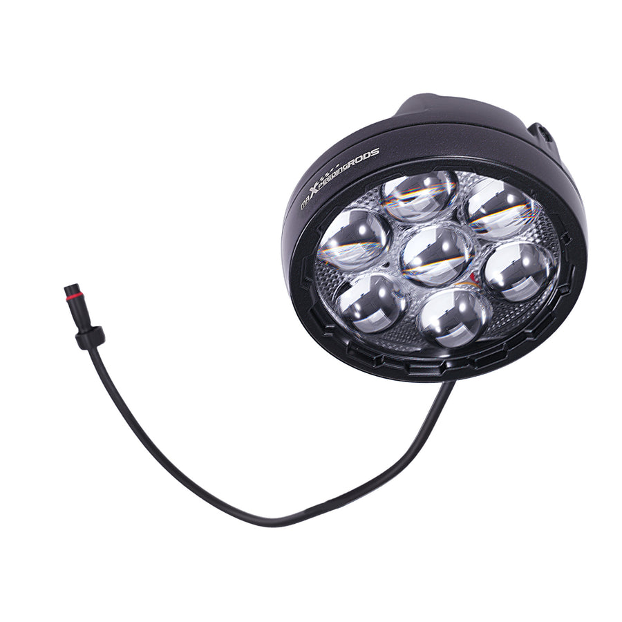 90W Motorcycle LED Headlight Auxiliary Spot Lights Driving Fog Lamp for Off-Road
