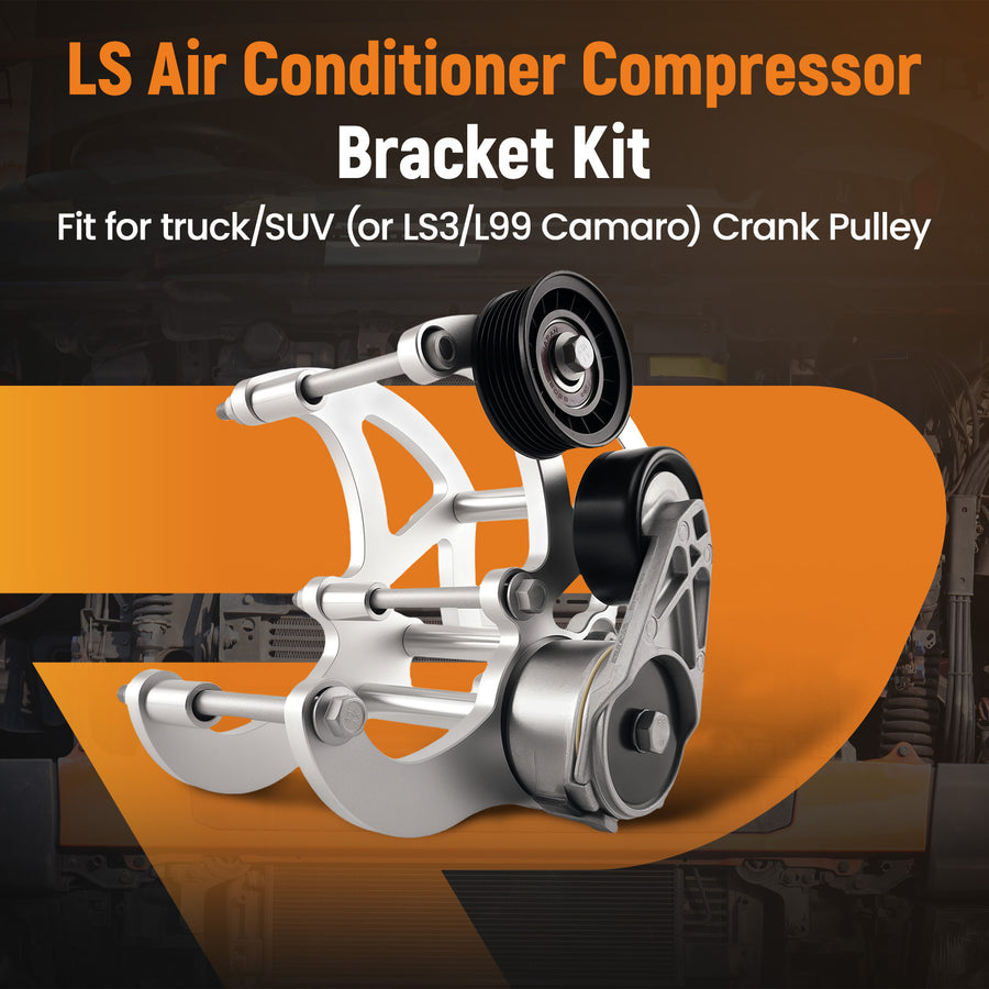 A/C Air Conditioner Compressor Bracket Kit For LS Truck R4 SUV LS3 compatible for Camaro