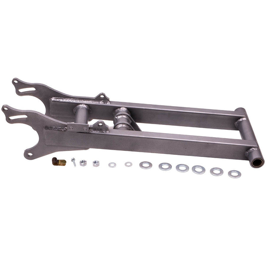 +4 Silver Colour Extended compatible for Yamaha BANSHEE 350 Swingarm Extension Yfz350