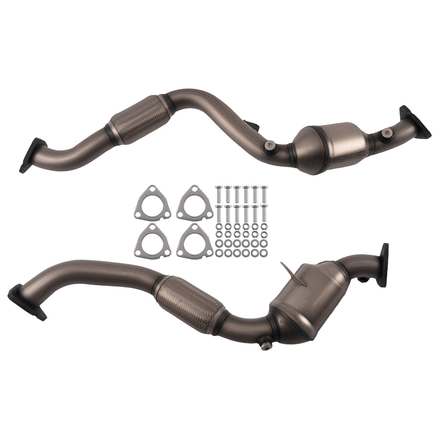 2x Catalytic Converter compatible for Porsche Cayenne compatible for Audi Q7 3.6L 07-10 955113033AX EPA