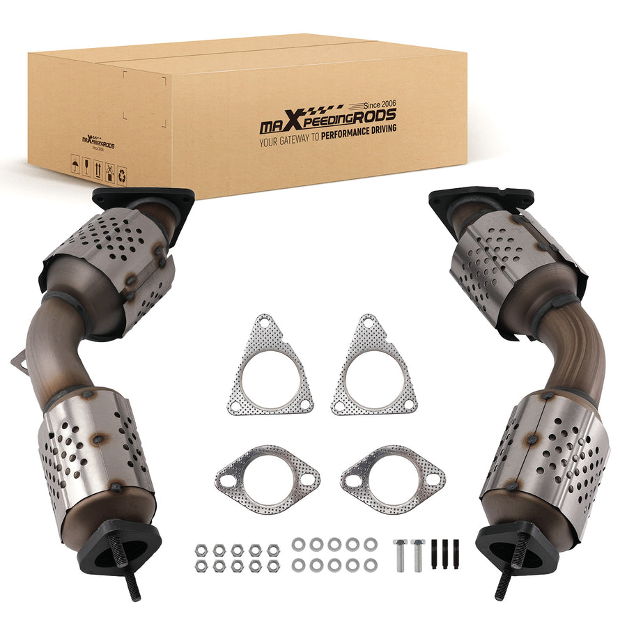 LeftRight Catalytic Converter Compatible for Nissan 370Z 3.7L 2007-2013 Stainless Steel