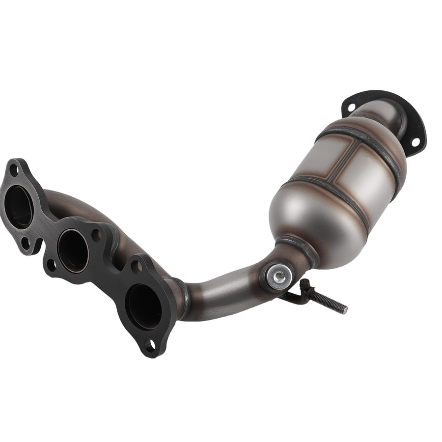 Pair Catalytic Converters compatible for Toyota Sienna 3.3L compatible for FWD 04-06 2505220190 600CPSI@M8Lpmw