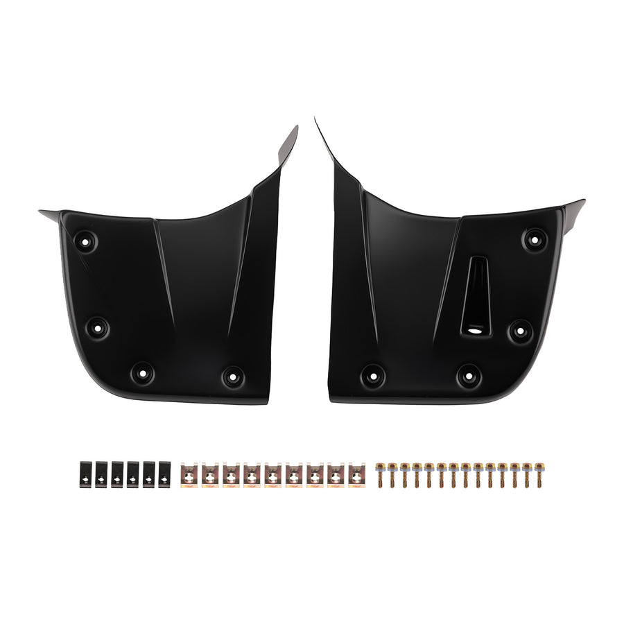 Bumper Splash Panel Liner Trim compatible for BMW E39 M5 1996-2004 51712694832 Front LR