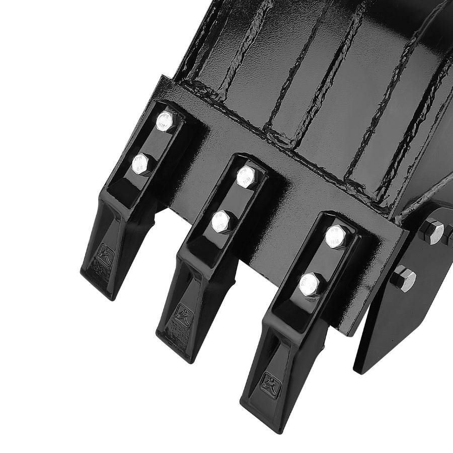 300mm Narrow Bucket 12 compatible for Mini Excavator for 2 Ton Machines ∮25*160 pin
