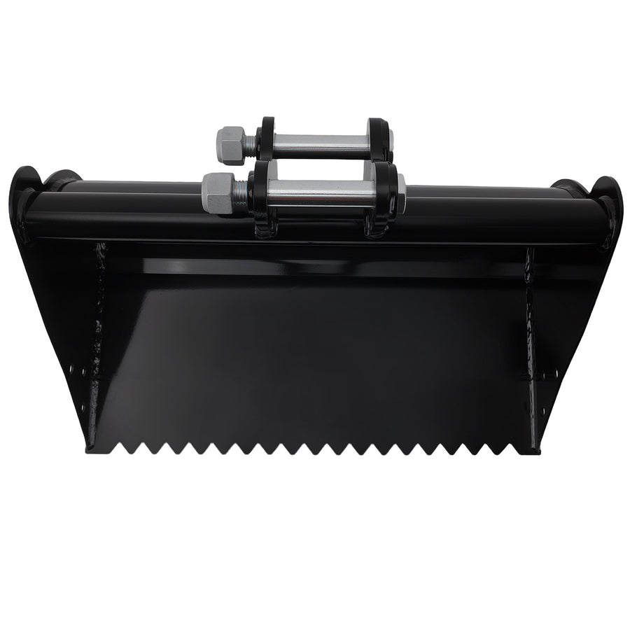 600mm Plain Bucket Grading Flat Attachment compatible for Mini Excavator Digger Flat Bucket