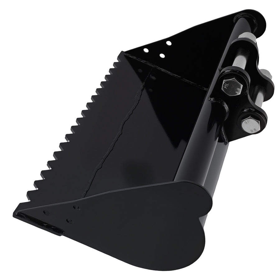 600mm Plain Bucket Grading Flat Attachment compatible for Mini Excavator Digger Flat Bucket