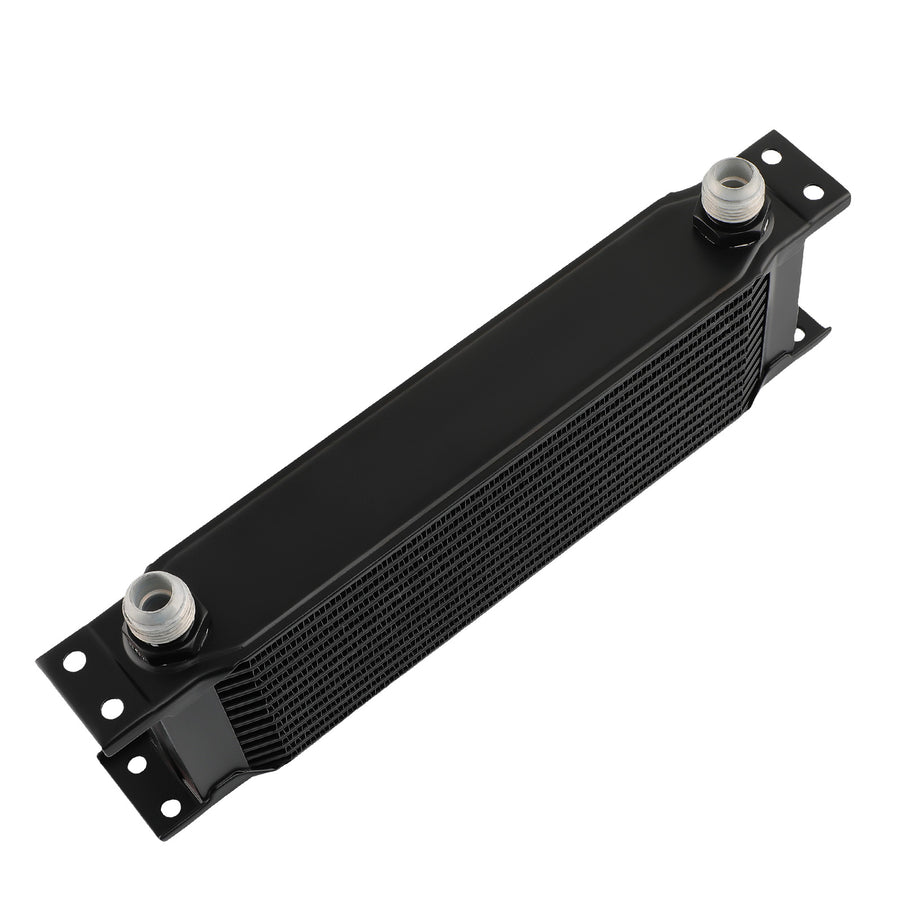 Universal Engine Oil Cooler 13 ROW AN10 + Filter Adapter Kit + Nylon Oil Lines