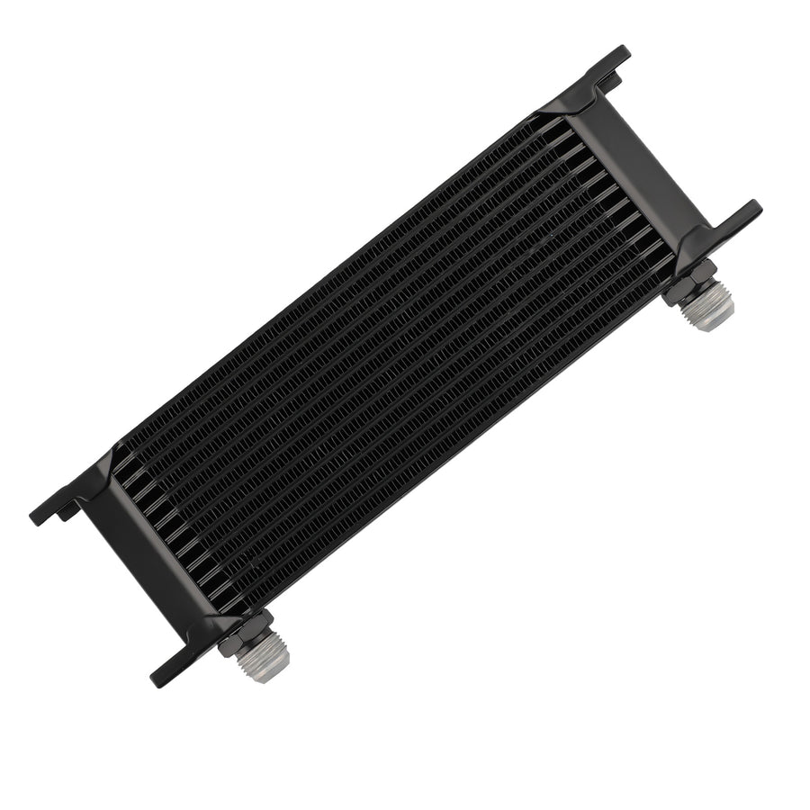 Universal Engine Oil Cooler 13 ROW AN10 + Filter Adapter Kit + Nylon Oil Lines