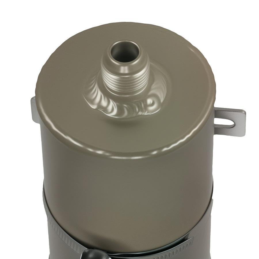 Performance Power Steering Container Universal Silver Aluminium Fluid Tank Kit