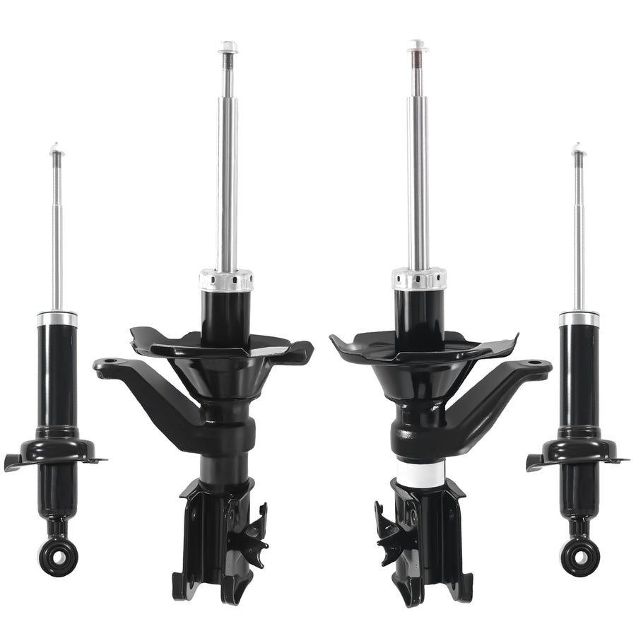 Front Rear LH RH Suspension Shock Strut compatible for Acura EL 2001-2003 331009341311