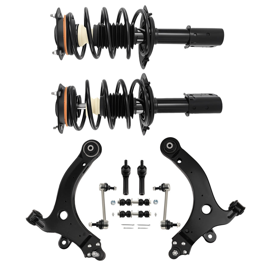 Front StrutsLower Control Arm w/ Ball Joint compatible for Chevrolet Impala compatible for Monte Carlo