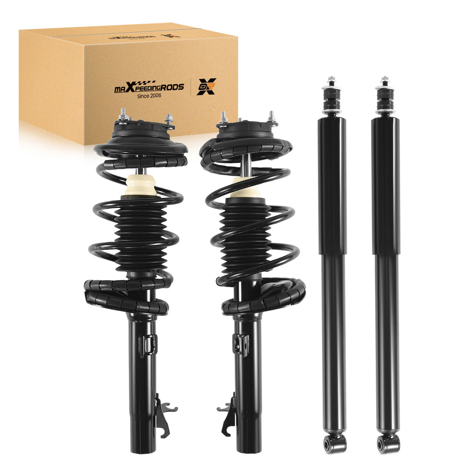 Front Rear Complete Shocks Struts Coil Spring compatible for Ford Focus 2000-2005 2.0L 2.3L