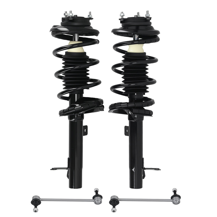 Front Strut Spring Sway Bar End Link Assembly compatible for FORD FOCUS 2000 - 2005