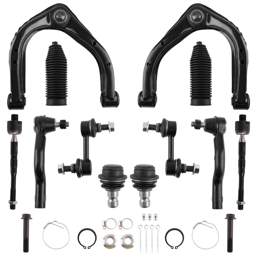 Suspension Kit Front Strut w/ Control Arms compatible for Nissan Titan 04-2015 LE/SE/XE 4WD