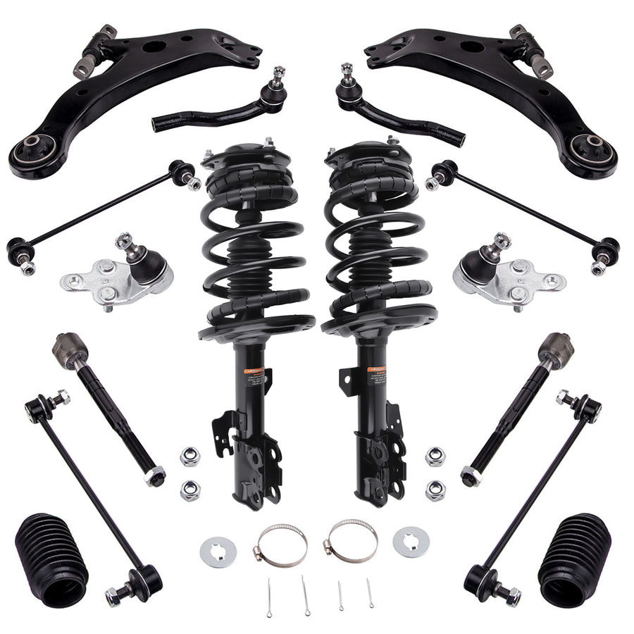 Suspension Front Struts w/ Control Arm compatible for Toyota Camry 2007-2011