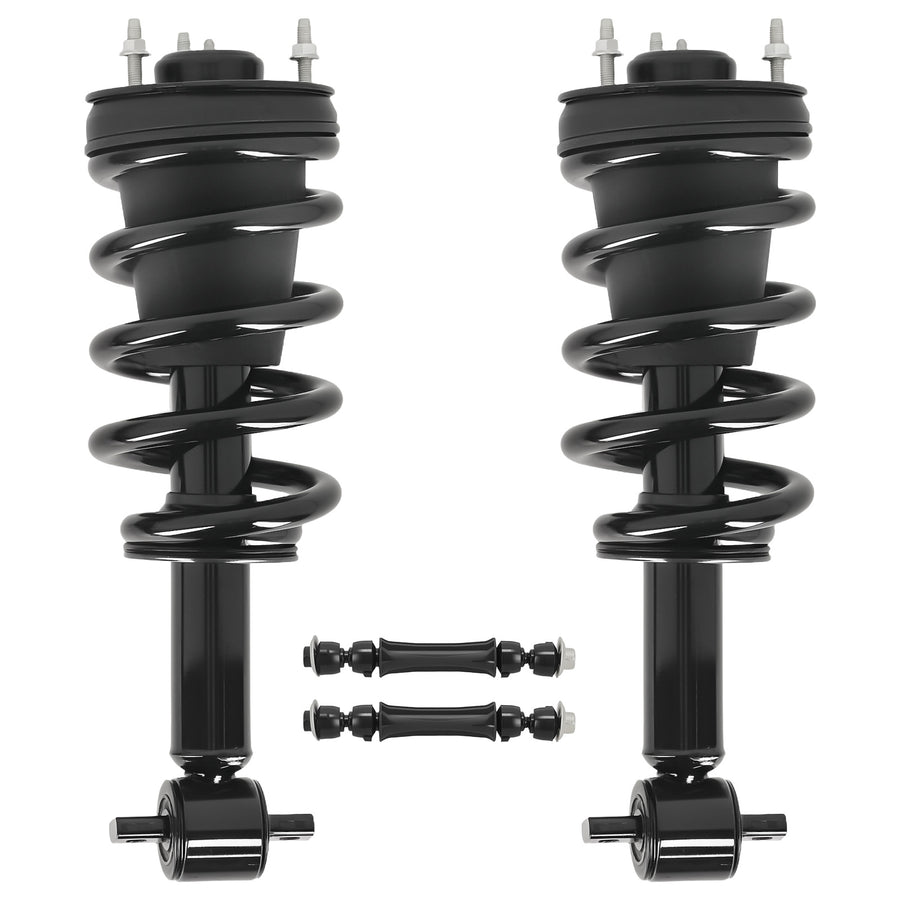 Front Struts Shocks Sway Bars for 2007-2013 compatible for Silverado Sierra Suburban 1500 compatible for Tahoe