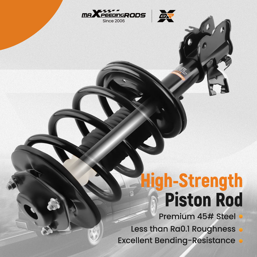 Front Struts w/ Coil Springs Assembly compatible for Nissan Maxima 2004 2005 2006 2007 2008