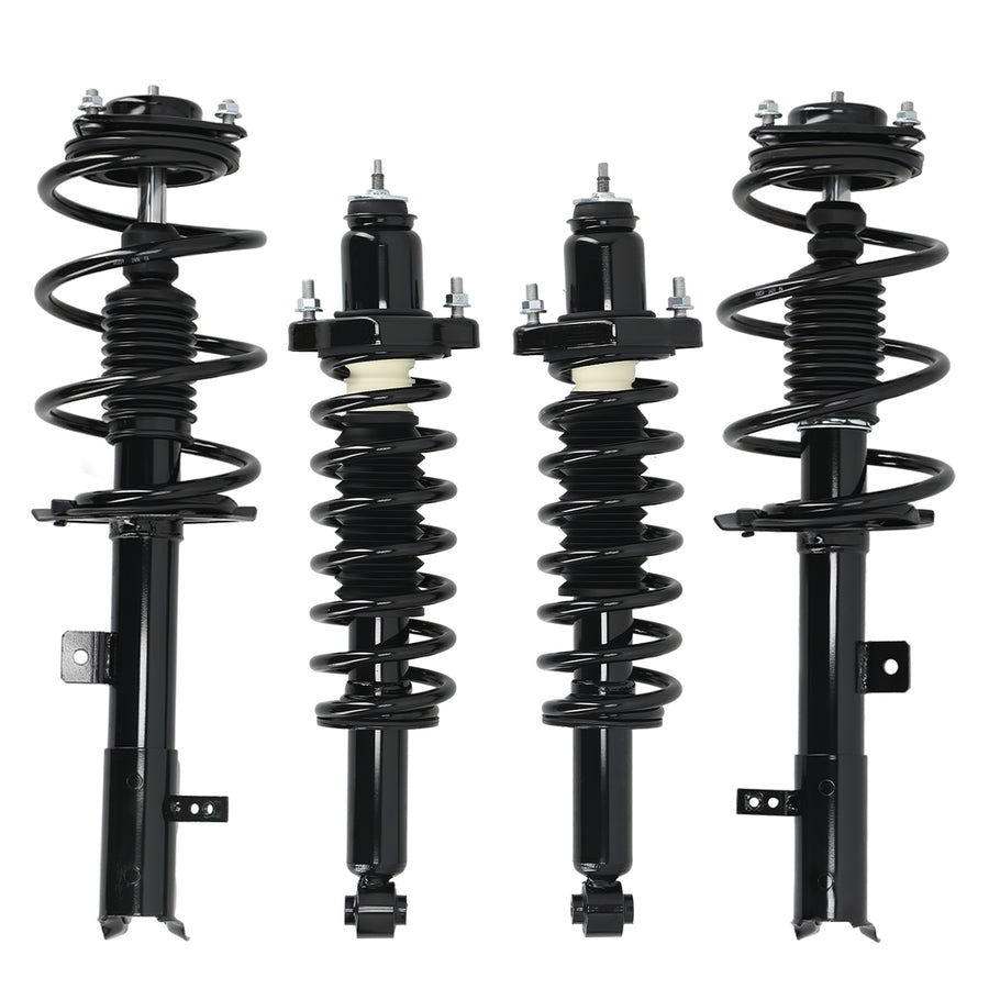 Quick Struts Shock Coil Spring Assembly compatible for Jeep Compass Patriot (MK) 2007-2016