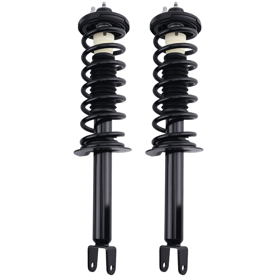 Front Rear Struts w/ Coil Spring Assembly Sway Bars Kit compatible for Honda Accord 2008-12