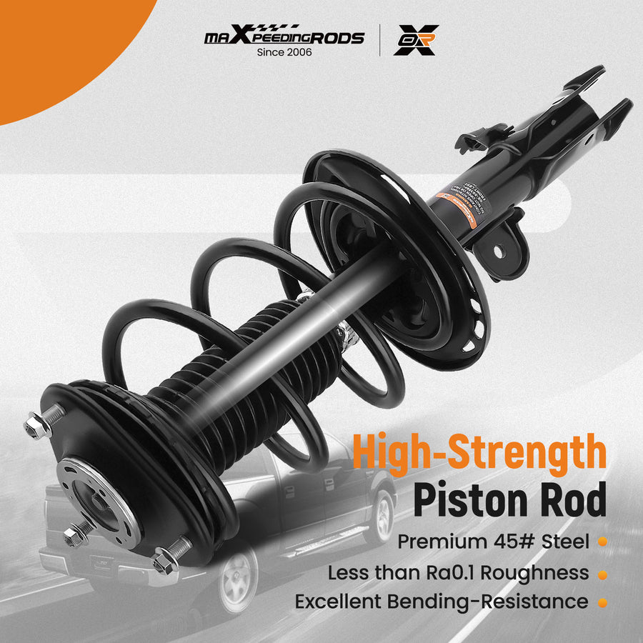 Front Pair Complete Shock Struts Coil Spring Assembly for 2006-2012 compatible for Toyota RAV4