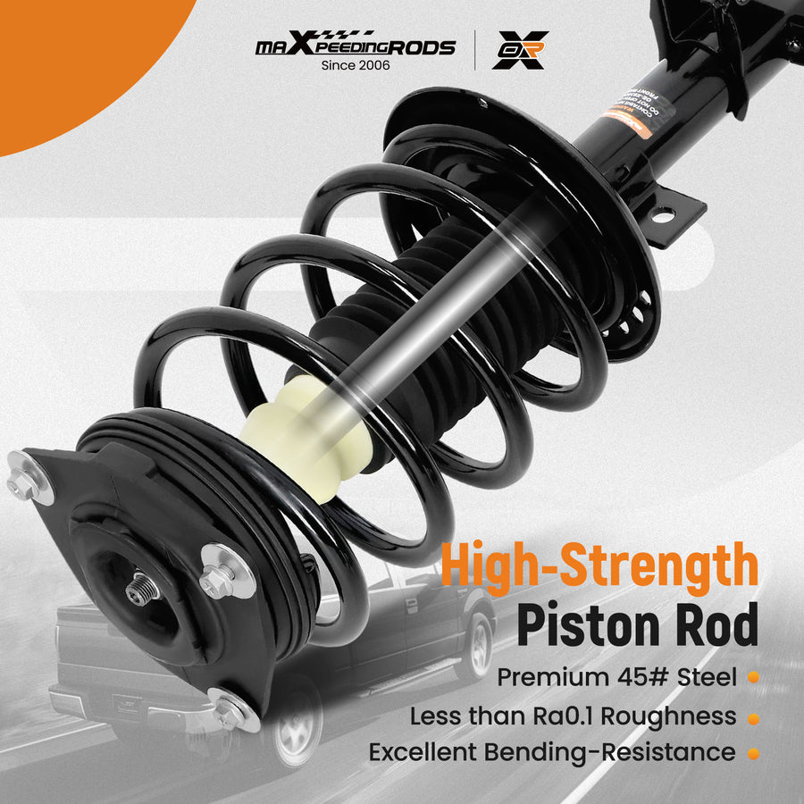 Front Suspension Shock Absorber compatible for Nissan Sentra 2007-2012 BASE/S/SL/SR