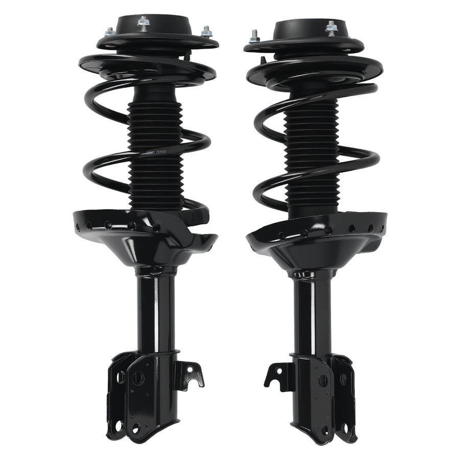 Front Rear Struts w/ Coil Spring Sway Bars Kit for 2008 - 2011 compatible for Subaru Impreza