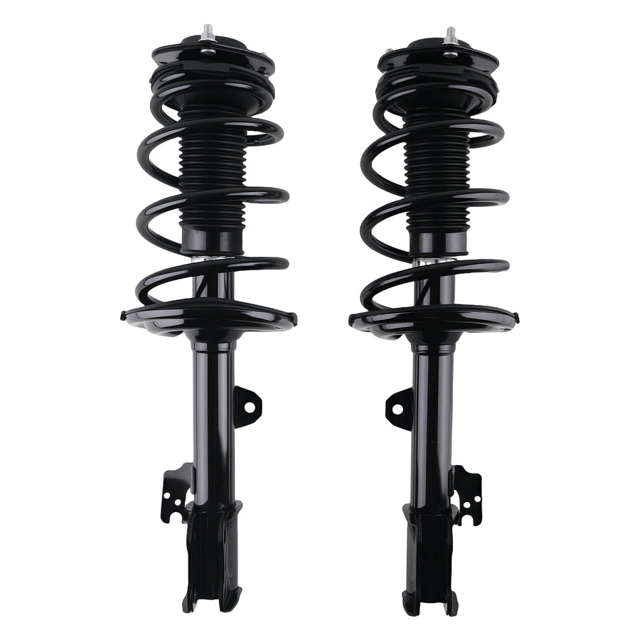Pair Front Quick Complete Struts Coil Spring For 2008 2011 compatible for Toyota Highlander AWD