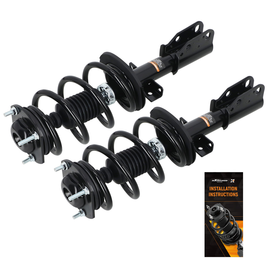 Pair Front Shock Struts compatible for Chevrolet Traverse compatible for GMC Acadia 2009-2012 2007-2012