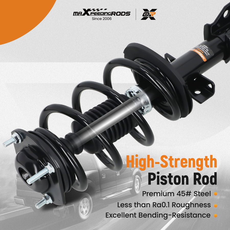 Pair Front Shock Struts compatible for Chevrolet Traverse compatible for GMC Acadia 2009-2012 2007-2012