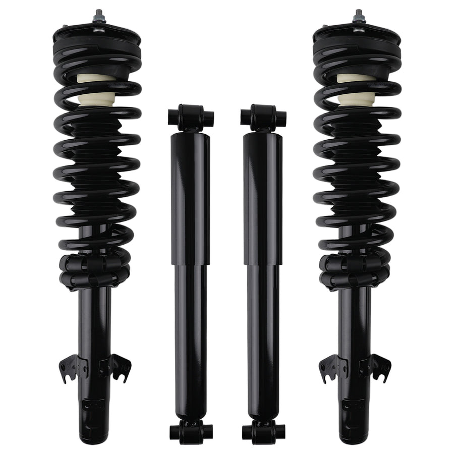 Front Rear Complete Shocks Struts Coil Spring compatible for Mazda 6 2003-2008 172195
