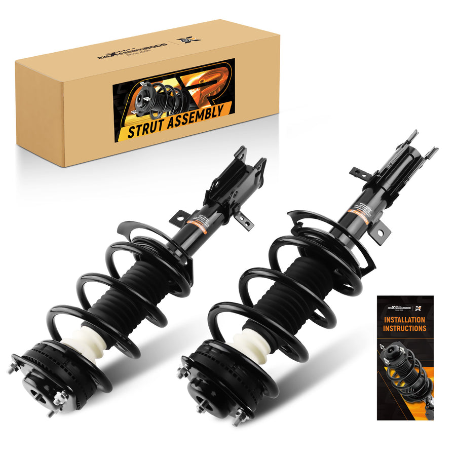 Front Suspension Struts Springs Compatible For Dodge Journey 09-2019 AWD/Compatible for FWD 172510 172509