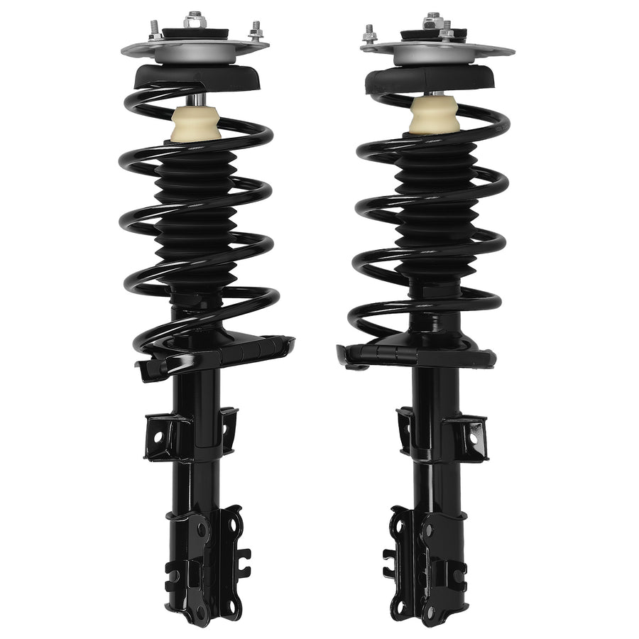 Pair Front Complete Struts w/Coil Springs compatible for Volvo XC70 2003-2007 11491 11492