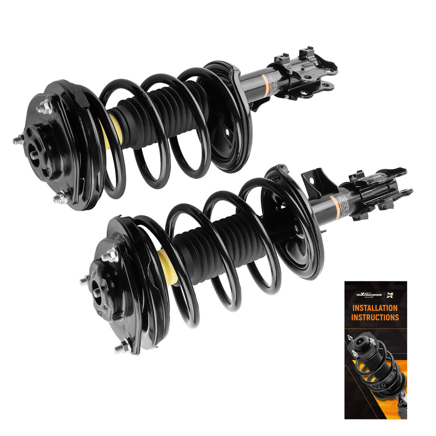 Pair Front Strut Spring Compatible For Kia Optima 2006 2007 2008 2009 2010 171136 171135