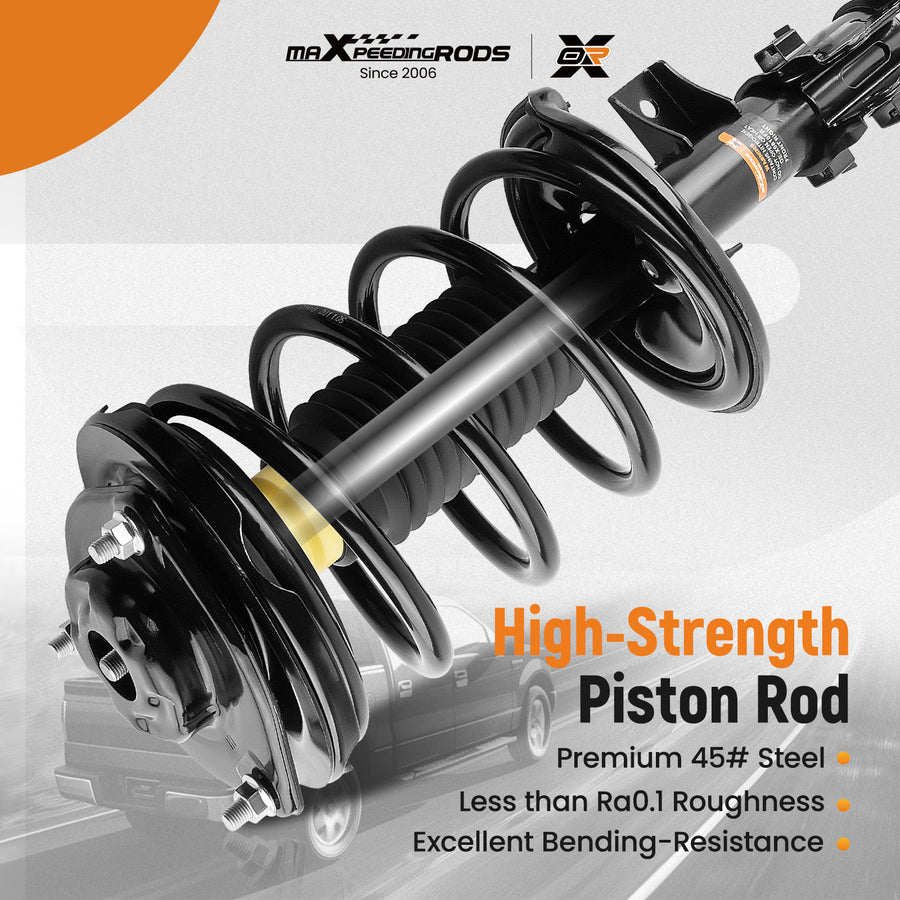 Pair Front Strut Spring Compatible For Kia Optima 2006 2007 2008 2009 2010 171136 171135